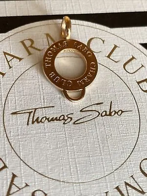 Thomas Sabo Rose Gold Charm Carrier For Necklace Hallmarked • $38.71