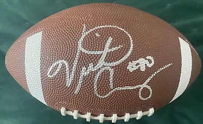 NFL NY Giants - Victor Cruz Signed Football With Exact Picture Proof • $80.82