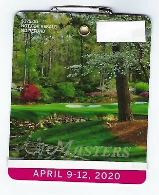 2020 Masters Badge • $70