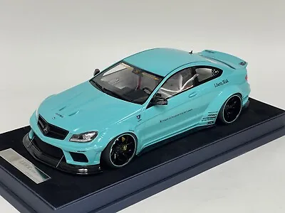 1/18 Ivy Models Mercedes Benz CLK Liberty Walk LB Performance Teffany Blue Wheel • $399.95