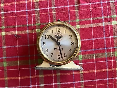 Ingraham Art Deco 8 Day Alarm Clock • $25