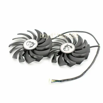 Fan For MSI PLD10010S12HH RX 470 480 570 580 GTX1080Ti 1080 1070 4PIN GPU Cooler • $16.13
