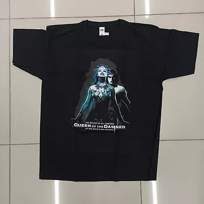 $5 • Buy Queen Of The Damned Movie  Album  Poster Cover  T SHIRT Black  XL Size SALE 4