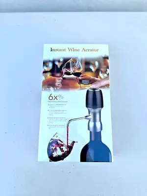 Vinoall Instant Wine Aerator - New In Box 6x More Surface Area Oxidation • $15
