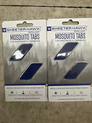 Skeeter Hawk Mosquito Replacement Tabs 4 PK For Wristband And Carabiner • $12