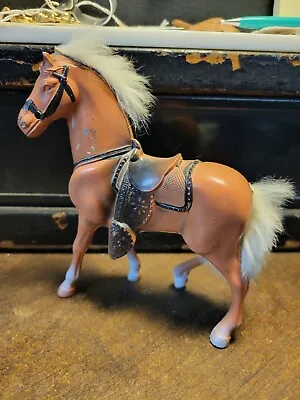 Vintage Metal Horse With Mane And Tail Old Collectable Antique Over 5 Inches  • $12.99