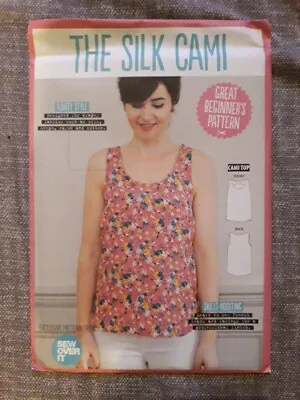 The Silk Cami Camisole Top Sewing Pattern Simply Sewing Size 8-20  Still Sealed • £5