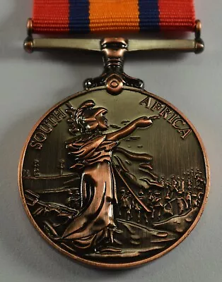 Queen's South Africa War Medal Replica In Bronze. Victoria Second Boer War • £8.99