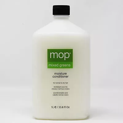 $31.29 • Buy MOP Mixed Greens Moisture Conditioner - Size : 33.8 Oz, Brand New!!