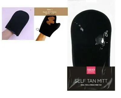 £2.79 • Buy Self Tanning Applicator Mitt Glove Soft Material Fake Tan Easily Washed No Mess