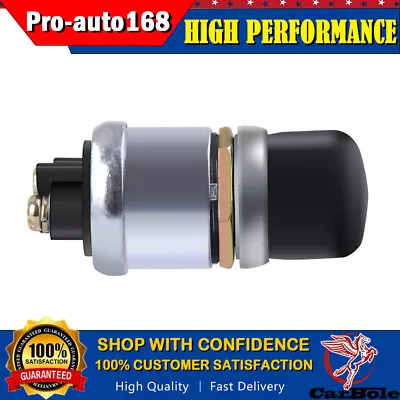 12 Volt DC Heavy-Duty Momentary Push-Button 50 Amp Starter Switch Car Boat Track • $6.99