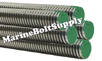 $84.95 • Buy Type 316 Stainless Steel Threaded Rod / Stainless All Thread (3 Foot Sections)