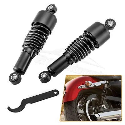 2x 10.5  Rear Shock Absorbers For Harley Touring Road King Electra Street Glide • $78.99