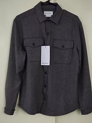 Brand New Ministry Of Supply Charcoal Heather Fusion Overshirt Size S Small • $70