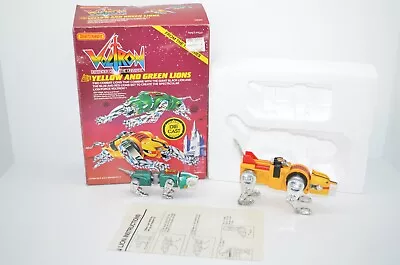 Vintage Matchbox Voltron Diecast Lion Force Go Lion Yellow & Green Lions NICE • $200