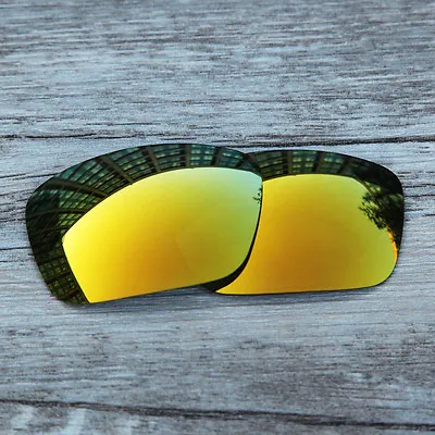 Inew 24K Gold Polarized Replacement Lenses For Oakley Fuel Cell • $15