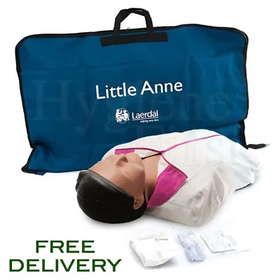 Laerdal Little Anne Adult CPR Training Manikin - Brown / Dark Skin • £309