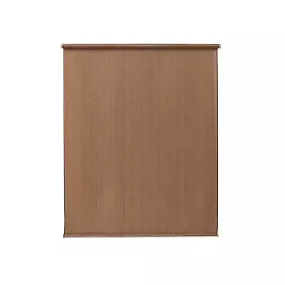 Simple Lift Cordless Outdoor Roller Shade Blind; 4' X 6'; Yakitake Brown • $21.65