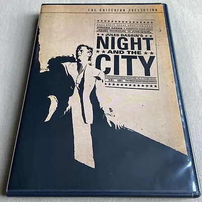 Night & The City (Criterion Collection DVD 1950) W/ Insert Jules Dassin Widmark • $21.99