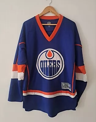 Edmonton Oilers Ryan Nugent-Hopkins Official NHL Jersey L/XL • $80