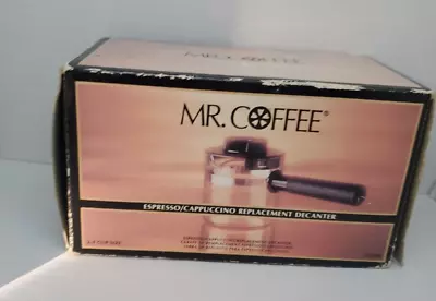 Mr Coffee Replacement Decanter For Espresso Cappaccino Makers DECM8 4 Cup • $15.33