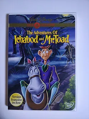 The Adventures Of Ichabod And Mr. Toad (DVD 2000 Gold Collection Edition) • £7.66