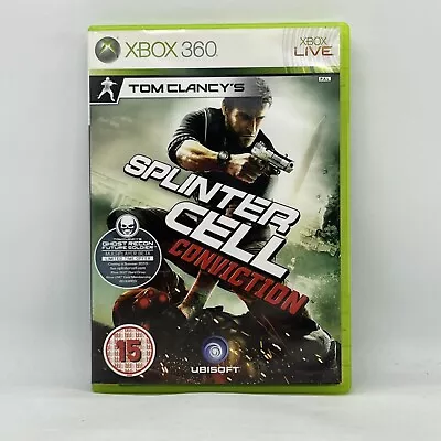 Tom Clancy's Splinter Cell Conviction Microsoft Xbox 360 Game Free Post PAL • $14.95