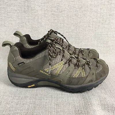 Merrell Hiking Shoes Womens US 10 Siren Sport Gore Tex XCR Brindle Vibram • $24.95