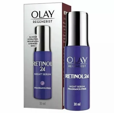 $23.95 • Buy Olay Regenerist Retinol 24 Night Serum Fragrance Free 30ml