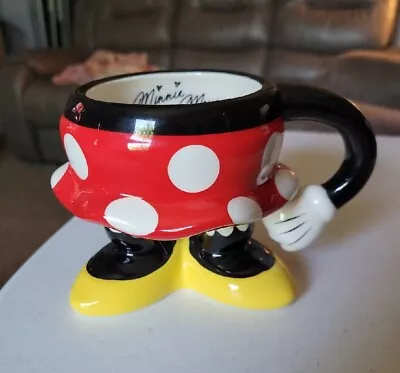 Disney Parks & Minnoe Mouse Authentic Original Bottom Skirt Legs Coffee Mug R • $15