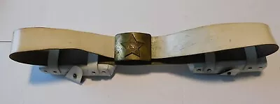 Russian Military Dress/formal White Belt With Buckle & Pouches! • $25