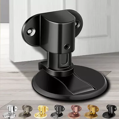 Magnetic Door Stopper Anti-Collision Adjustable Door Floor Stop Holder Catch • $14.59