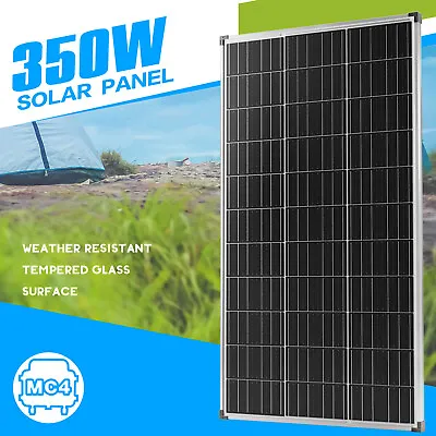 350W Solar  Panel 12V 350 Watt Mono Caravan Camping Power Charging Battery • $149