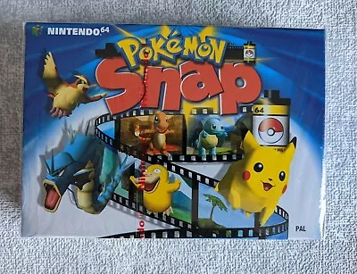 Nintendo N64 - Pokemon Snap (authentic Red Strip Sealed) • £1275