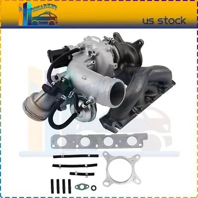 Turbo Turbocharger For Volkswagen Beetle CC Eos GTI Jetta Passat Tiguan 2.0L • $291.59