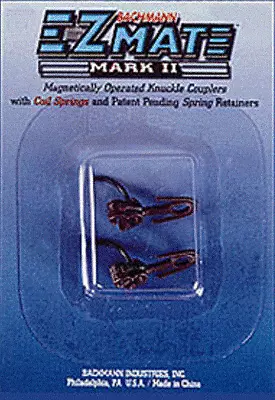 Bachmann 78026 E-Z Mate Mark II Short Center Shank Couplers W/Metal Coil Spring • $2.75