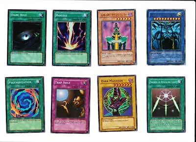 85 VINTAGE YUGIOH HOLOS / ULTIMATE RARES - Most NM - Selling Friend's Collection • $18.67