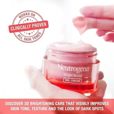 Neutrogena Bright Boost Gel Cream For All Skin Tone1 Week To Brighter Skin-15g • $21.89