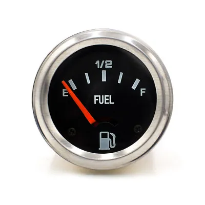 2  52mm Mechanical Auto Car Fuel Level Gauge Without Sensor E-1/2-F Pointer 12V • $12.36