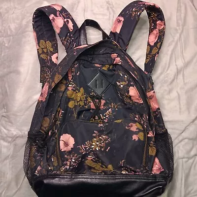 Mossimo Supply Co Backpack  Black Floral Design  • $11.99