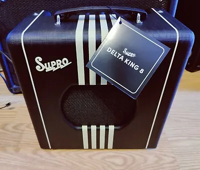 BRAND NEW Supro 1818TB Delta King 8 - Black & Cream - Open Box And FULLY TESTED! • $512.98