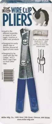 Pet Lodge ACP2 Wire Clip Pliers And ACC1 (2) 1lb Bag Cage Clips • $24.99