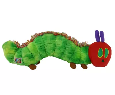 The Very Hungry Caterpillar 17  Plush Book Worm Eric Carle Stuffed Animal Toy • $18.95