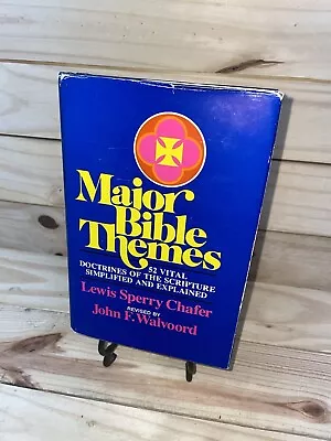 NEW Major Bible Themes  Lewis Sperry Chafer  John F. Walvoord (1974 HC) (A16) • $8.51