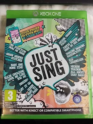 Just Sing Xbox One KARAOKE SINGING GAME  • £18