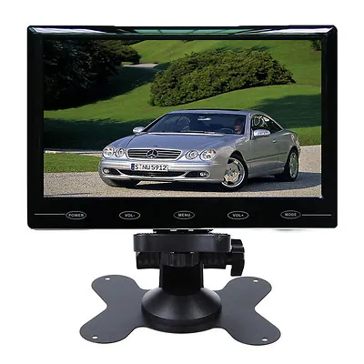 9  TFT LCD Color Ultra Thin 800x480 AV 2-CH Input Car Rear View Headrest Monitor • $63.99