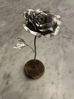 Hand Made Metal Rose • $30