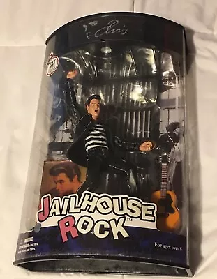 2000 X-Toys Inc Jailhouse Rock 6  Elvis Presley Action Figure Statue NIB • $15.99