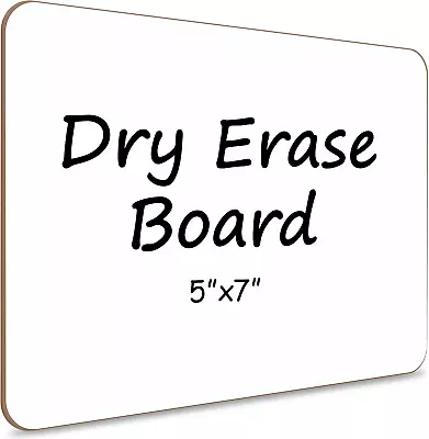 Small White Board Dry Erase Mini Whiteboard 5X7 Inch Small Dry Erase Board Marke • $7.05