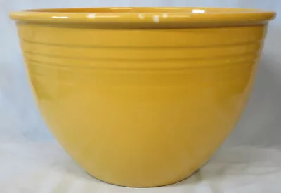 Homer Laughlin Vintage Fiesta Yellow #2 Nesting Mixing Bowl As Found • $69.99
